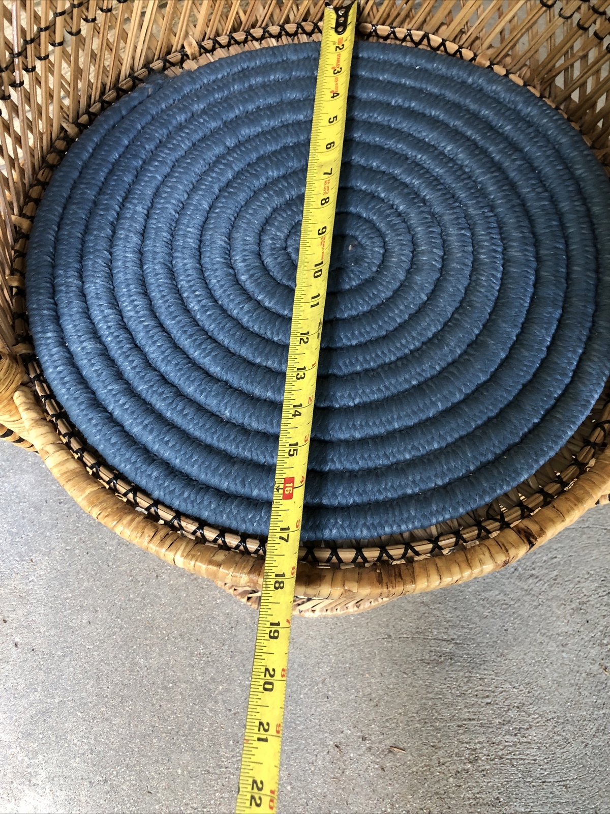 Peacock Throne Full Size Adult Wicker Peacock Rattan Chair