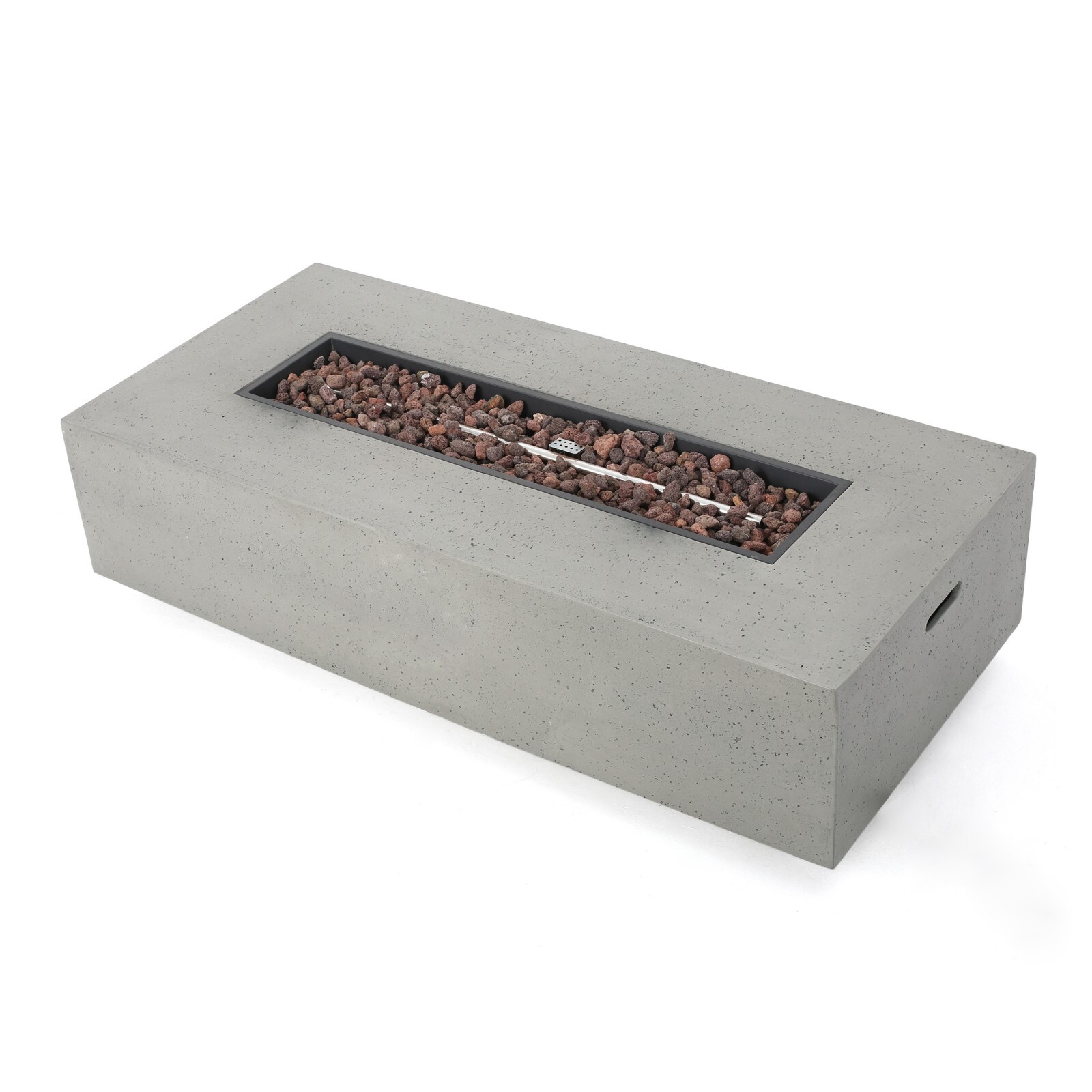 Ravello Outdoor 12 Piece U-Shaped Sectional Sofa Set with Fire Pit