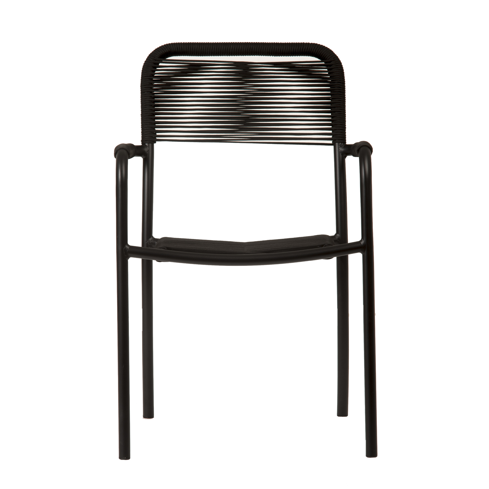 Amazonia Vaux 5-Piece Outdoor Dining Set | Teak Finish | Black Chairs