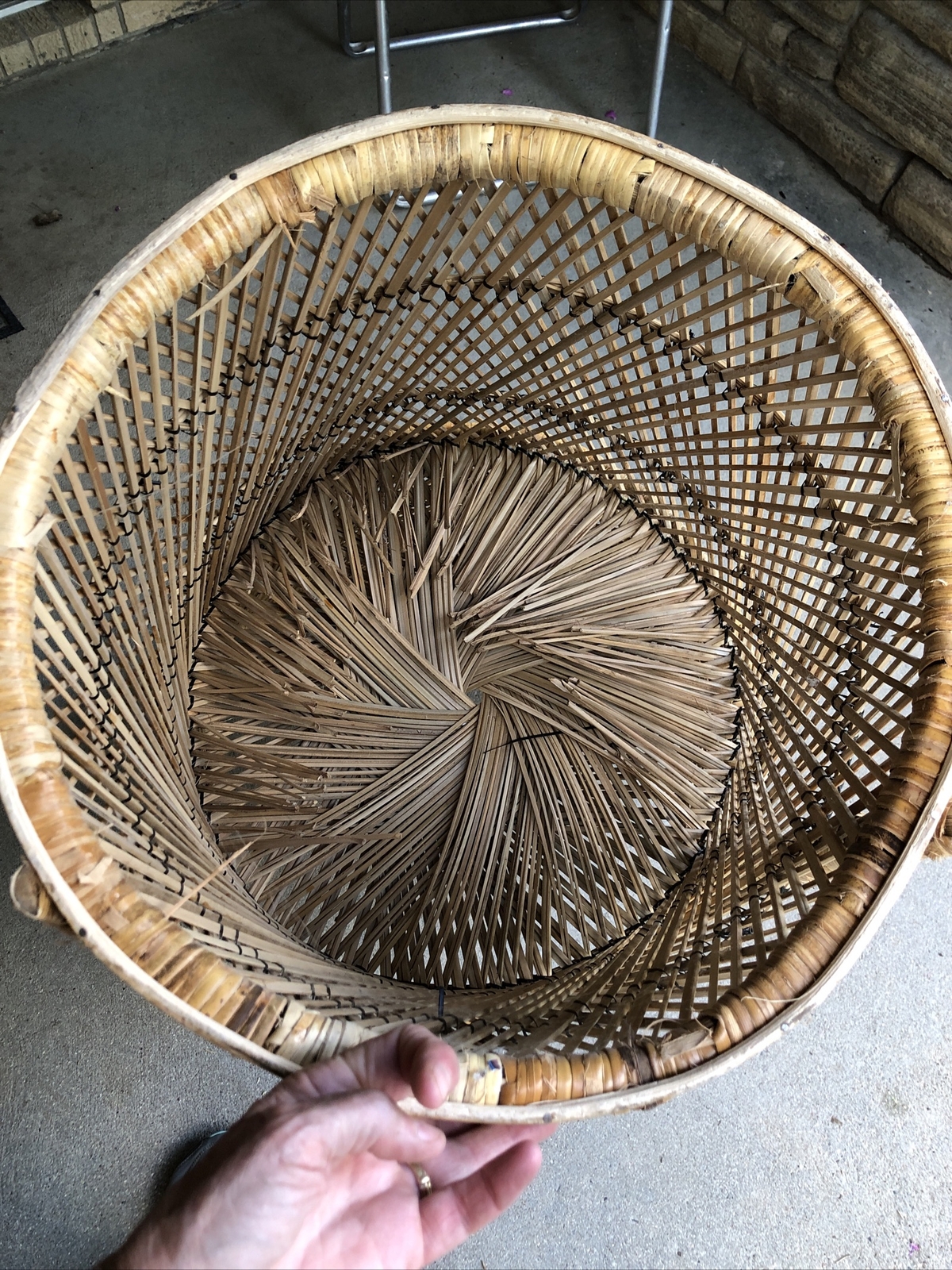 Peacock Throne Full Size Adult Wicker Peacock Rattan Chair