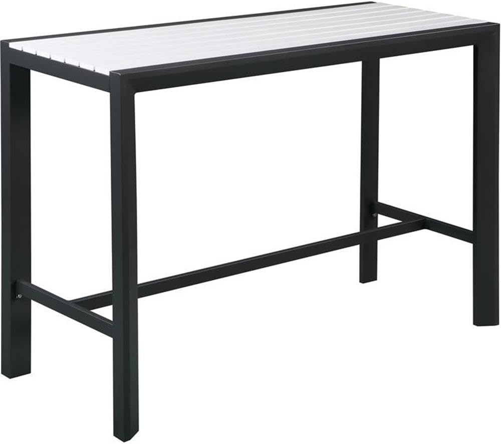 382-T Nizuc Collection Modern | Contemporary Outdoor Patio Bar Table with Durabl