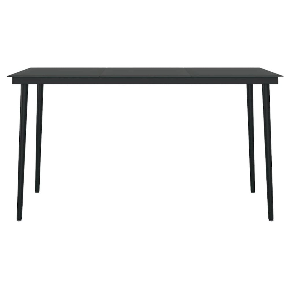 Garden Dining Set Dark grey