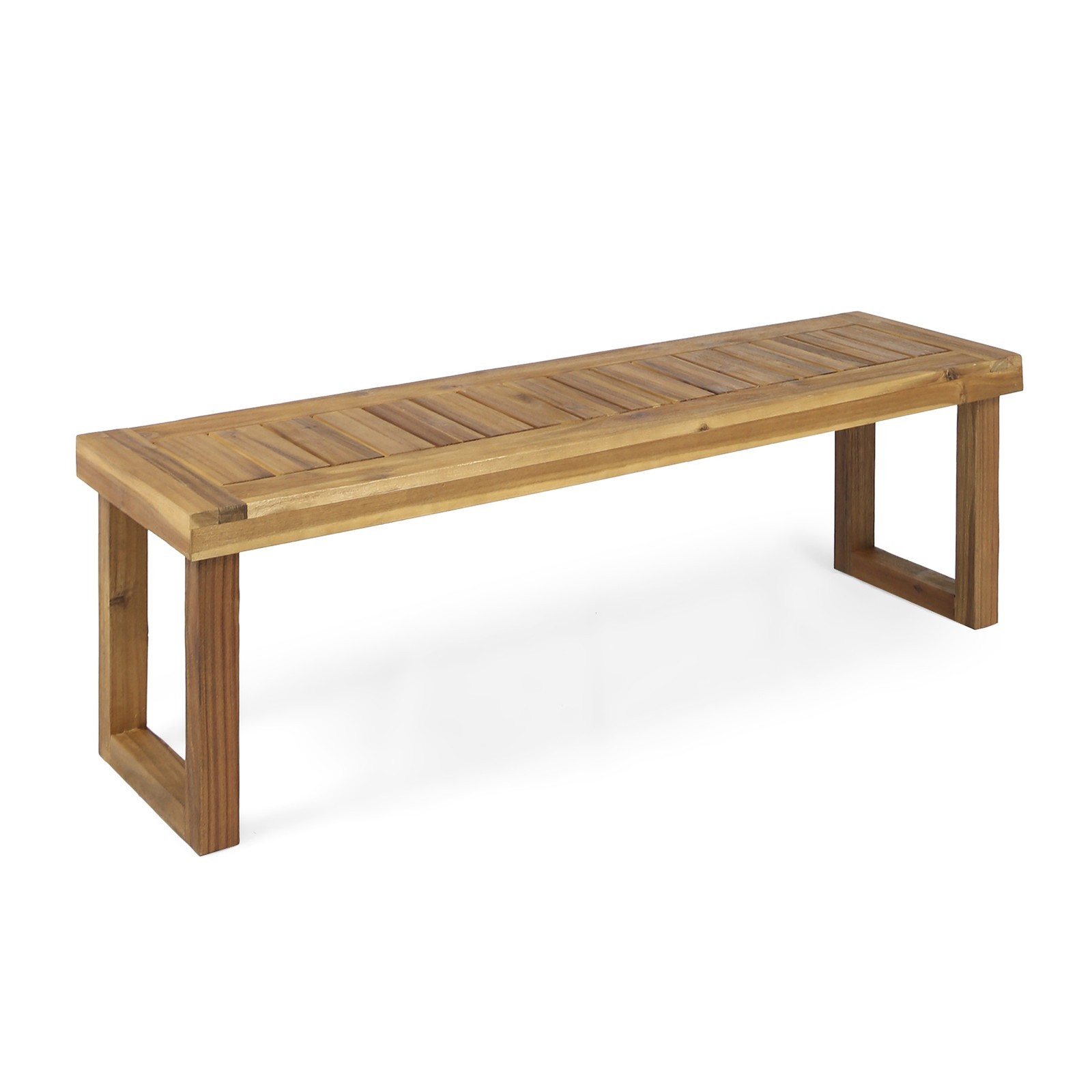 BENCH SET OF 2, NATURAL